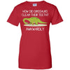 DINOSAURS - Dinosaurs Clean Their Teeth Awkwardly Funny Animals T Shirt & Hoodie