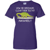 DINOSAURS - Dinosaurs Clean Their Teeth Awkwardly Funny Animals T Shirt & Hoodie