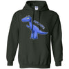 CUTE ANIMALS - Blue TRex T Shirt & Hoodie