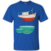 Fishing - floating boat cute animals T Shirt & Hoodie