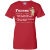 Farmer - Definition of a Farmer animals T Shirt & Hoodie
